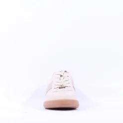 Women Caprice Manou Laced Gumsole Trainer - Snow Combi