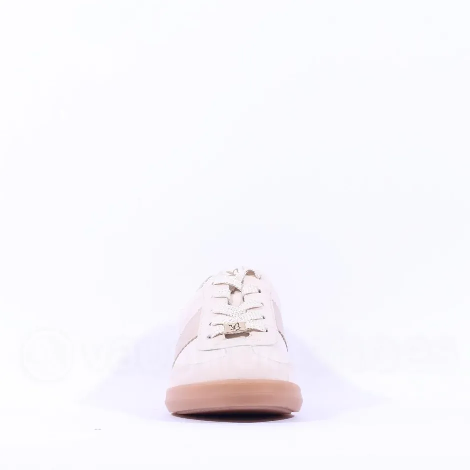 Women Caprice Manou Laced Gumsole Trainer - Snow Combi