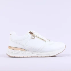 Women Tommy Bowe Ladies Marchino Wedge Trainer - Off White