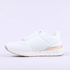 Women Tommy Bowe Ladies Marchino Wedge Trainer - Off White