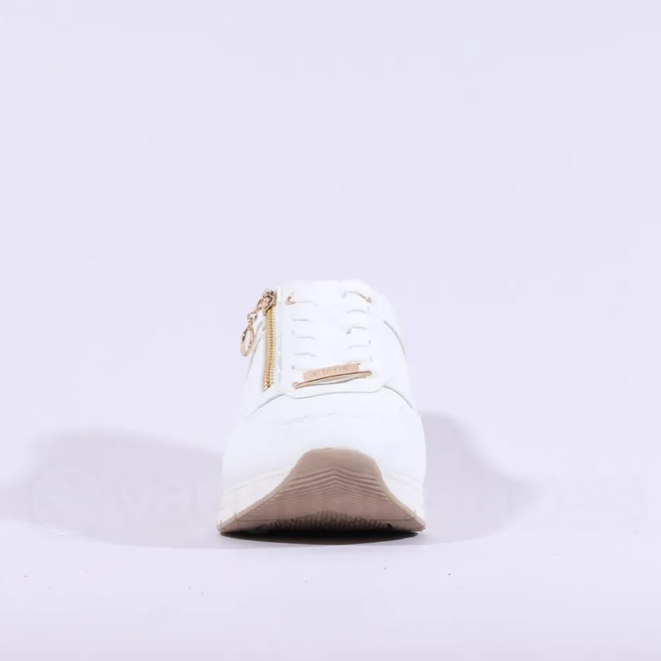 Women Tommy Bowe Ladies Marchino Wedge Trainer - Off White