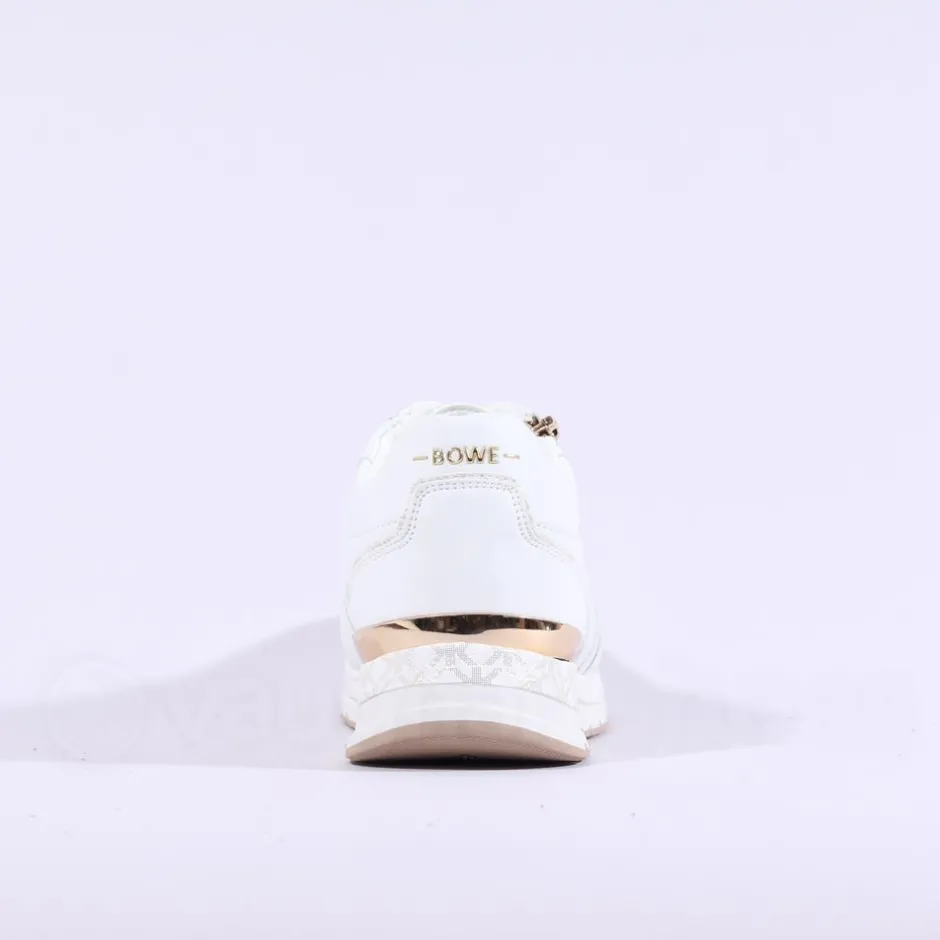 Women Tommy Bowe Ladies Marchino Wedge Trainer - Off White