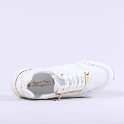 Women Tommy Bowe Ladies Marchino Wedge Trainer - Off White