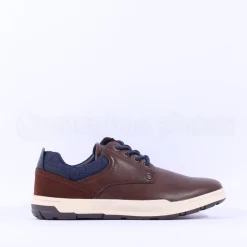 Tommy Bowe Marler Laced Casual Shoe - Bourneville