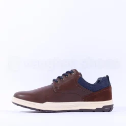 Tommy Bowe Marler Laced Casual Shoe - Bourneville