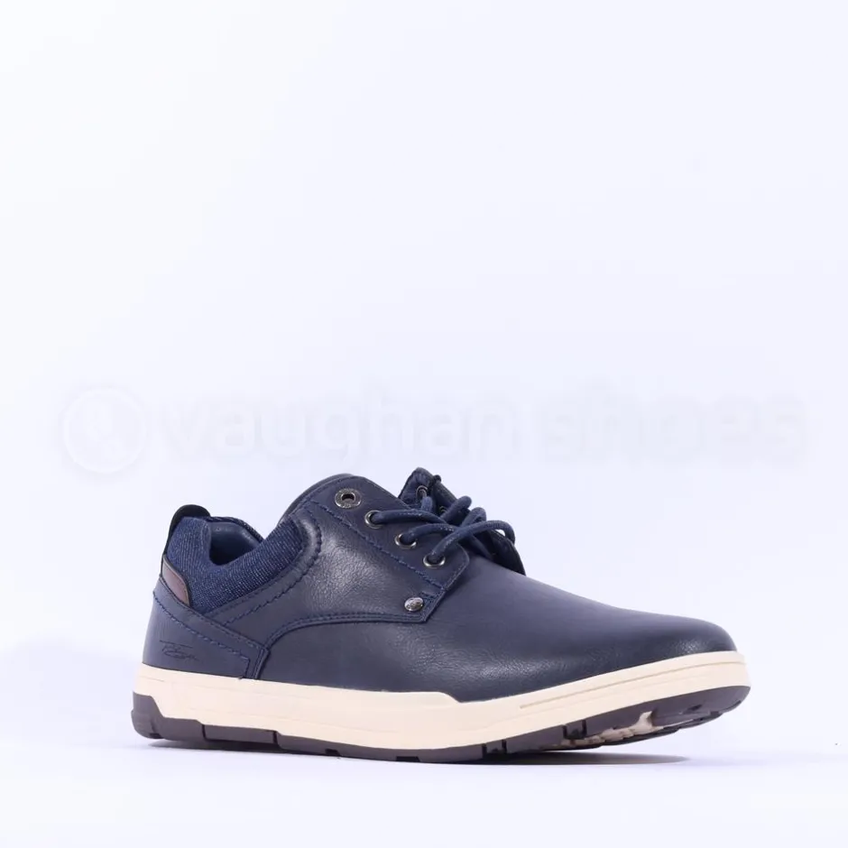 Tommy Bowe Marler Laced Casual Shoe - Navy