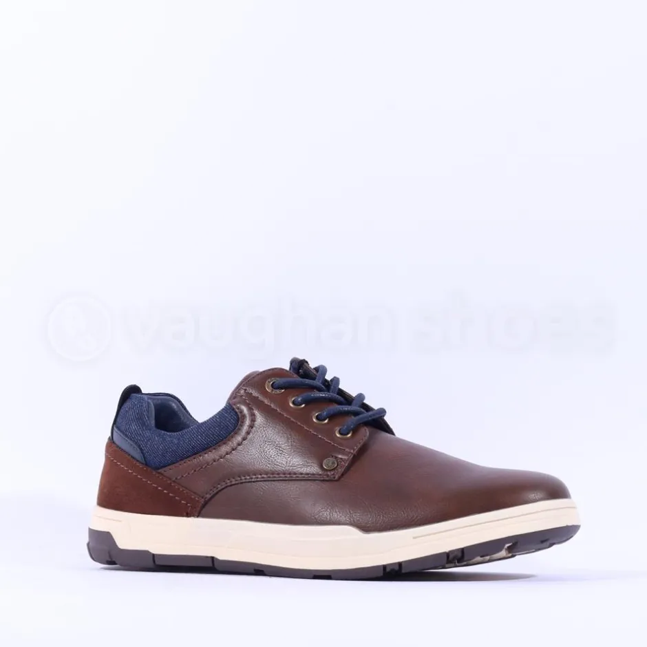 Tommy Bowe Marler Laced Casual Shoe - Bourneville