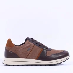 Ara Men Matteo 2.0 Goretex Lace Trainer - Brown Combi