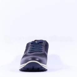 Ara Men Matteo 2.0 Goretex Lace Trainer - Navy Tan Combi
