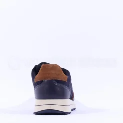Ara Men Matteo 2.0 Goretex Lace Trainer - Navy Tan Combi