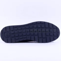 Ara Men Matteo Side Zip Wide Fit Shoe - Navy Tan