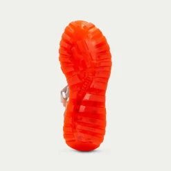 Women Hispanitas Maui Sporty T Bar Sandal - Coral