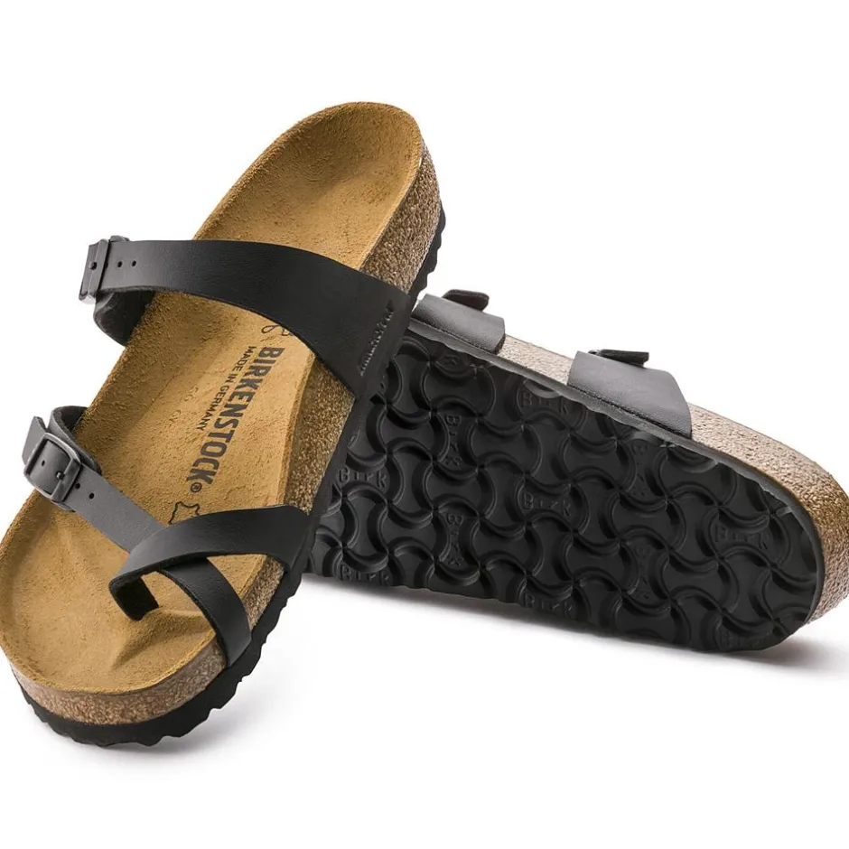 Women Birkenstock Mayari Birko-Flor - Black