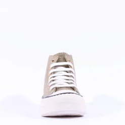 Women Tommy Bowe Ladies Mccabe Toecap Hitop - Gold Sparkle