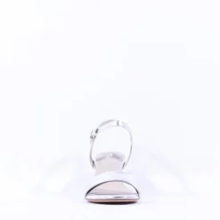 Women Tamaris Meliah Mid Heel Sandal - Silver