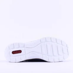 Women Rieker Memory Foam Elasticated Laces - Blue