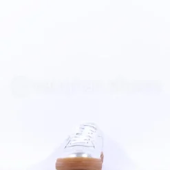 Women Paul Green Metallic Gumsole Trainer - Silver Leather