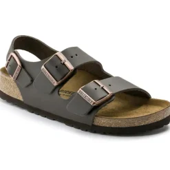 Birkenstock Men Milano Natural Leather - Dark Brown