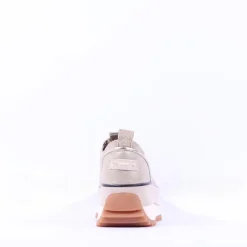 Women Tamaris Milena Platform Cleated Trainer - Gold Combination