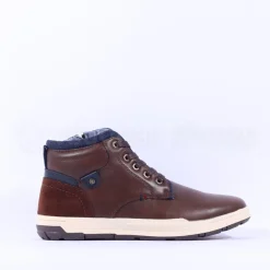 Tommy Bowe Mitchell Hi Top Laced Boot - Bourneville