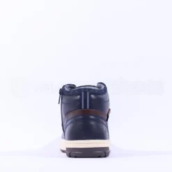 Tommy Bowe Mitchell Hi Top Laced Boot - Navy
