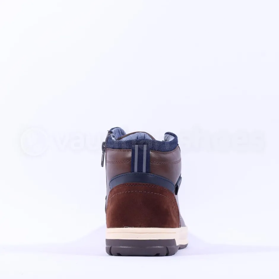 Tommy Bowe Mitchell Hi Top Laced Boot - Bourneville
