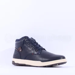 Tommy Bowe Mitchell Hi Top Laced Boot - Navy
