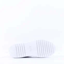 Women Ara Monaco Internal Zip Platform Trainer - White Pink