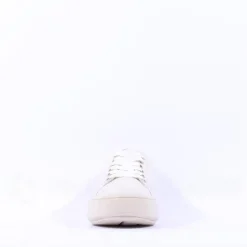 Women Ara Monaco Platform Laced Trainer - Cream Gold