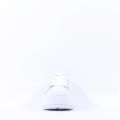 Women Ara Monaco Platform Laced Trainer - White Navy