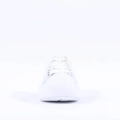 Women Ara Monaco Platform Laced Trainer - White Sand