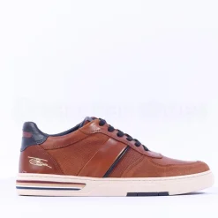 Tommy Bowe Montoya Laced Casual Shoe - Tan Leather