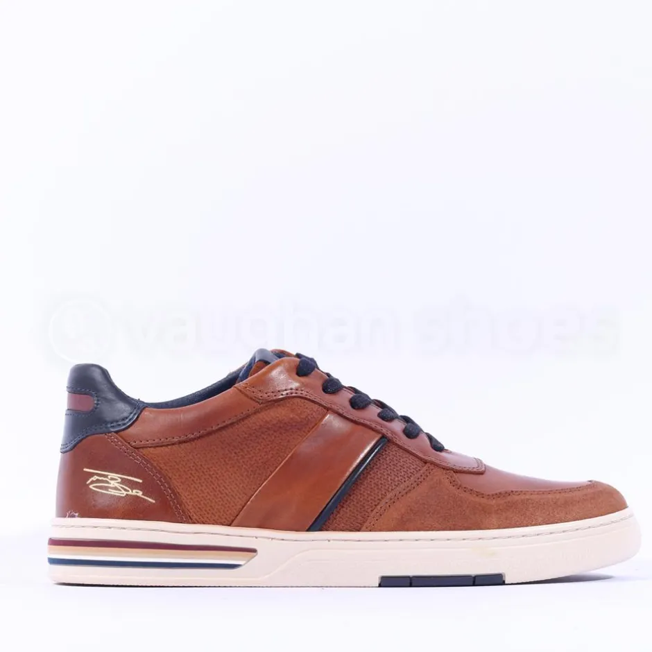 Tommy Bowe Montoya Laced Casual Shoe - Tan Leather