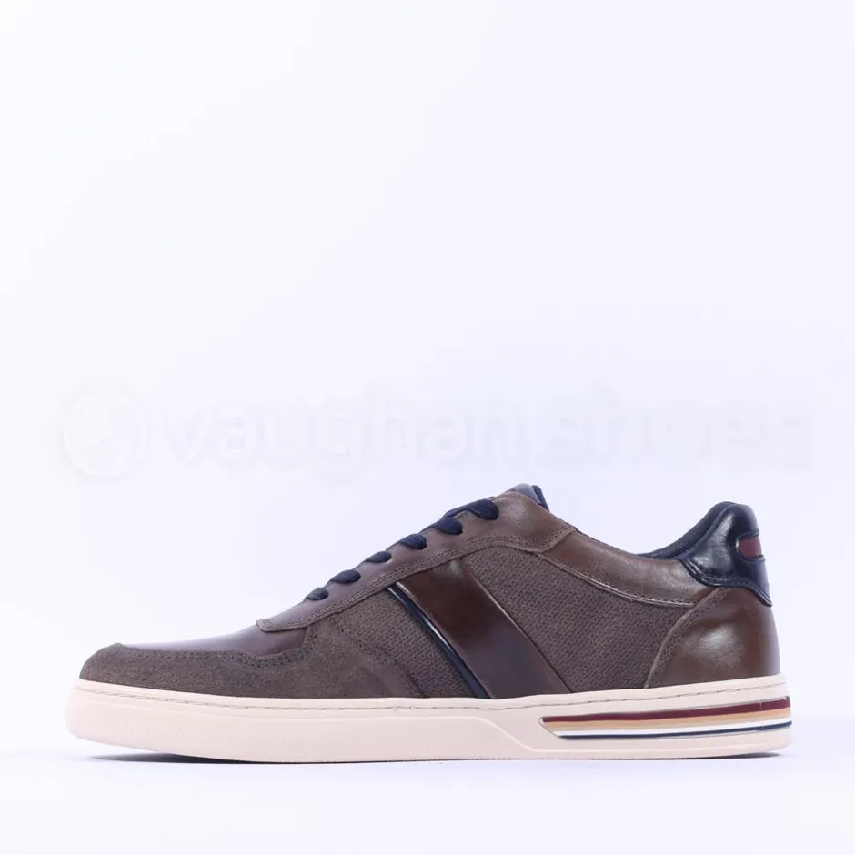 Tommy Bowe Montoya Laced Casual Shoe - Grey Leather