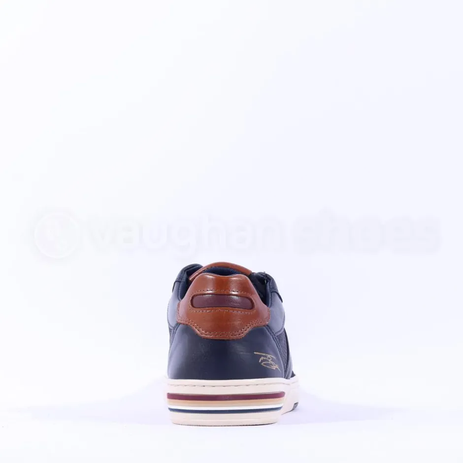 Tommy Bowe Montoya Laced Casual Shoe - Navy Leather
