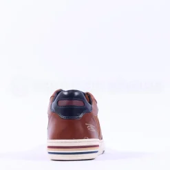 Tommy Bowe Montoya Laced Casual Shoe - Tan Leather
