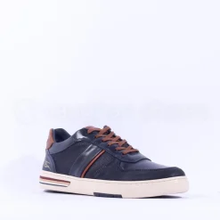 Tommy Bowe Montoya Laced Casual Shoe - Navy Leather
