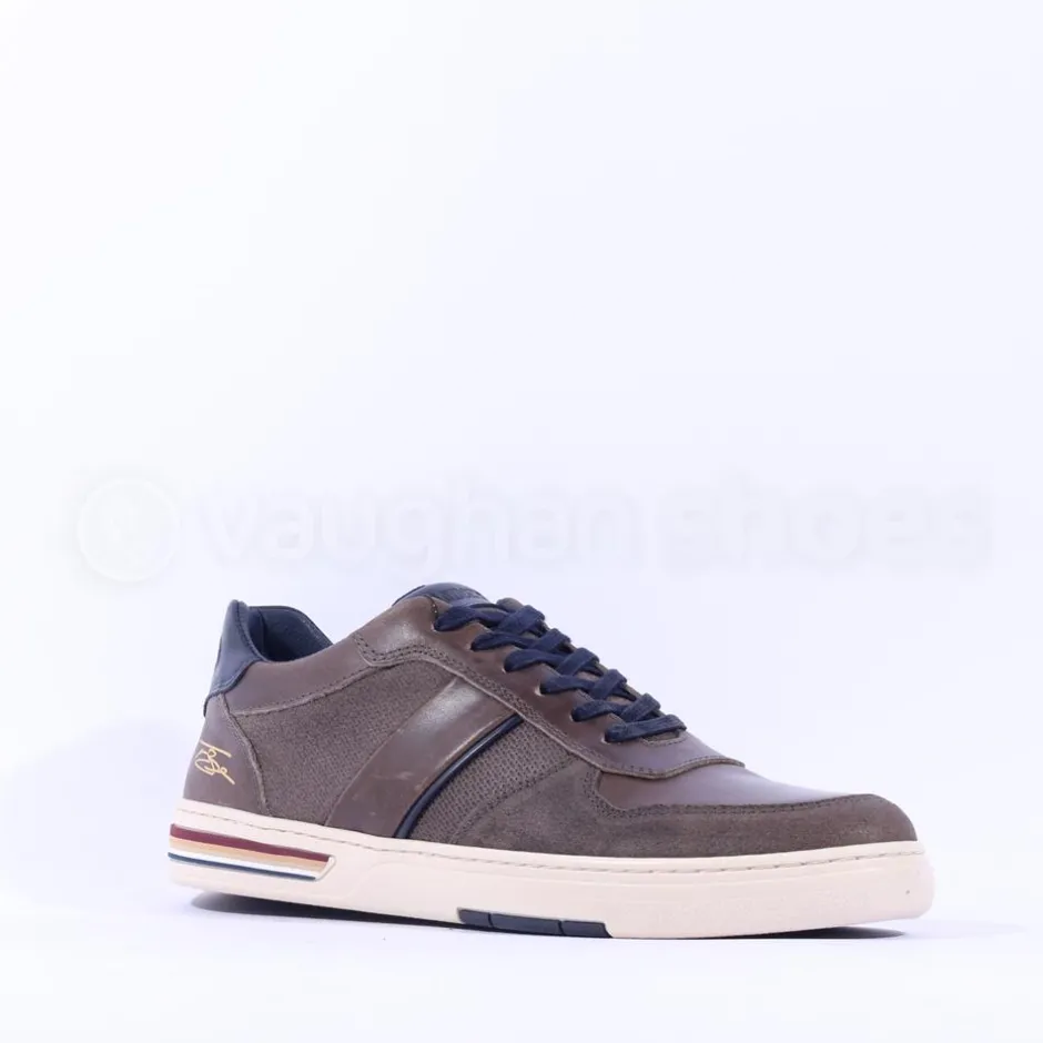 Tommy Bowe Montoya Laced Casual Shoe - Grey Leather