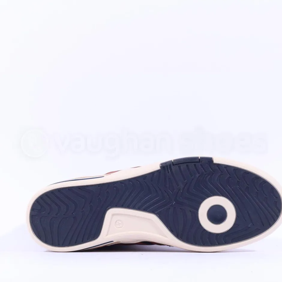 Tommy Bowe Montoya Laced Casual Shoe - Tan Leather