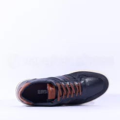 Tommy Bowe Montoya Laced Casual Shoe - Navy Leather