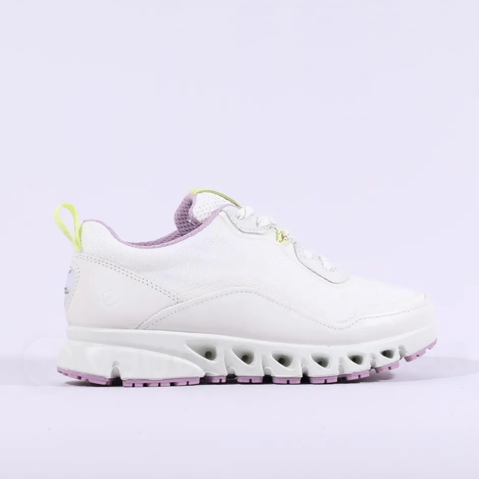 Women Ecco Women Multi Vent Goretex Trainer - White Lavender