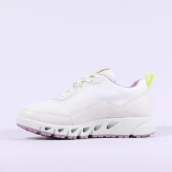 Women Ecco Women Multi Vent Goretex Trainer - White Lavender