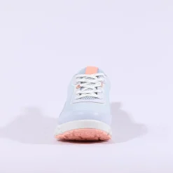 Women Ecco Women Multi Vent Goretex Trainer - Light Blue Pink