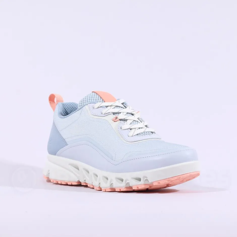 Women Ecco Women Multi Vent Goretex Trainer - Light Blue Pink