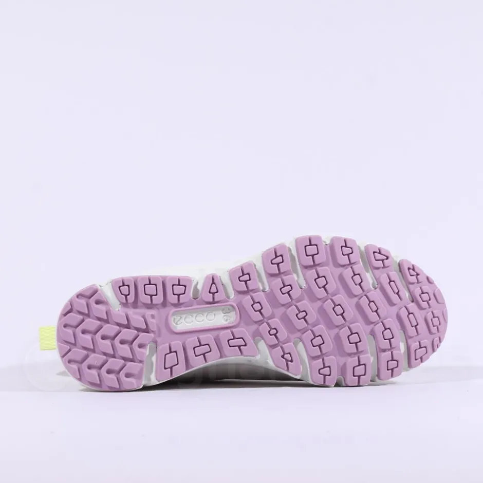Women Ecco Women Multi Vent Goretex Trainer - White Lavender