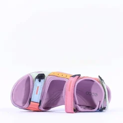 Women Ecco Women Multicolour Offroad Sandal - Lavender Mist