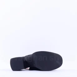 Women Wonders Naima Platform Bold High Heel - Black Nubuck