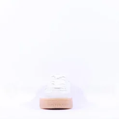 Women Tamaris Nakja Retro Gumsole Trainer - White Combi