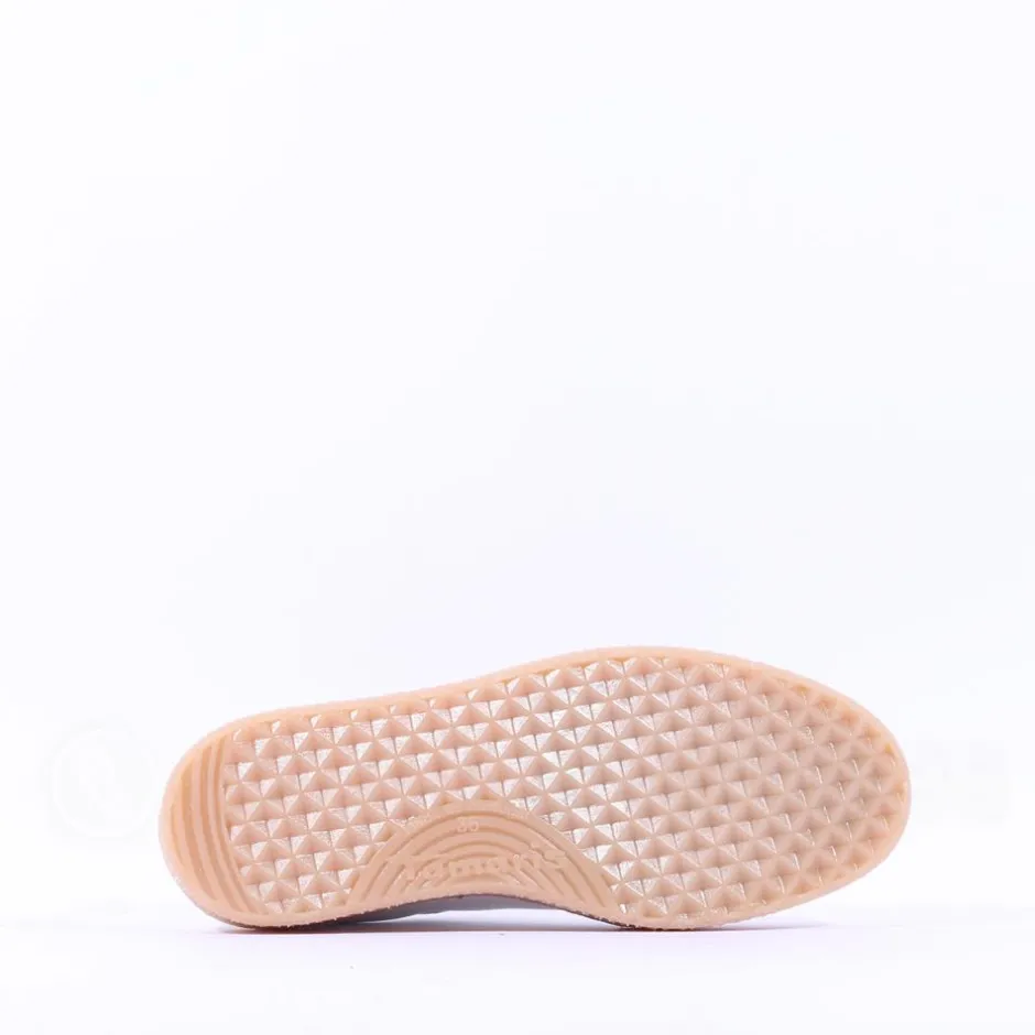 Women Tamaris Nakja Retro Gumsole Trainer - White Combi