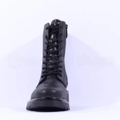 Women Tamaris Nelia Classic Lace Military Boot - Bronze